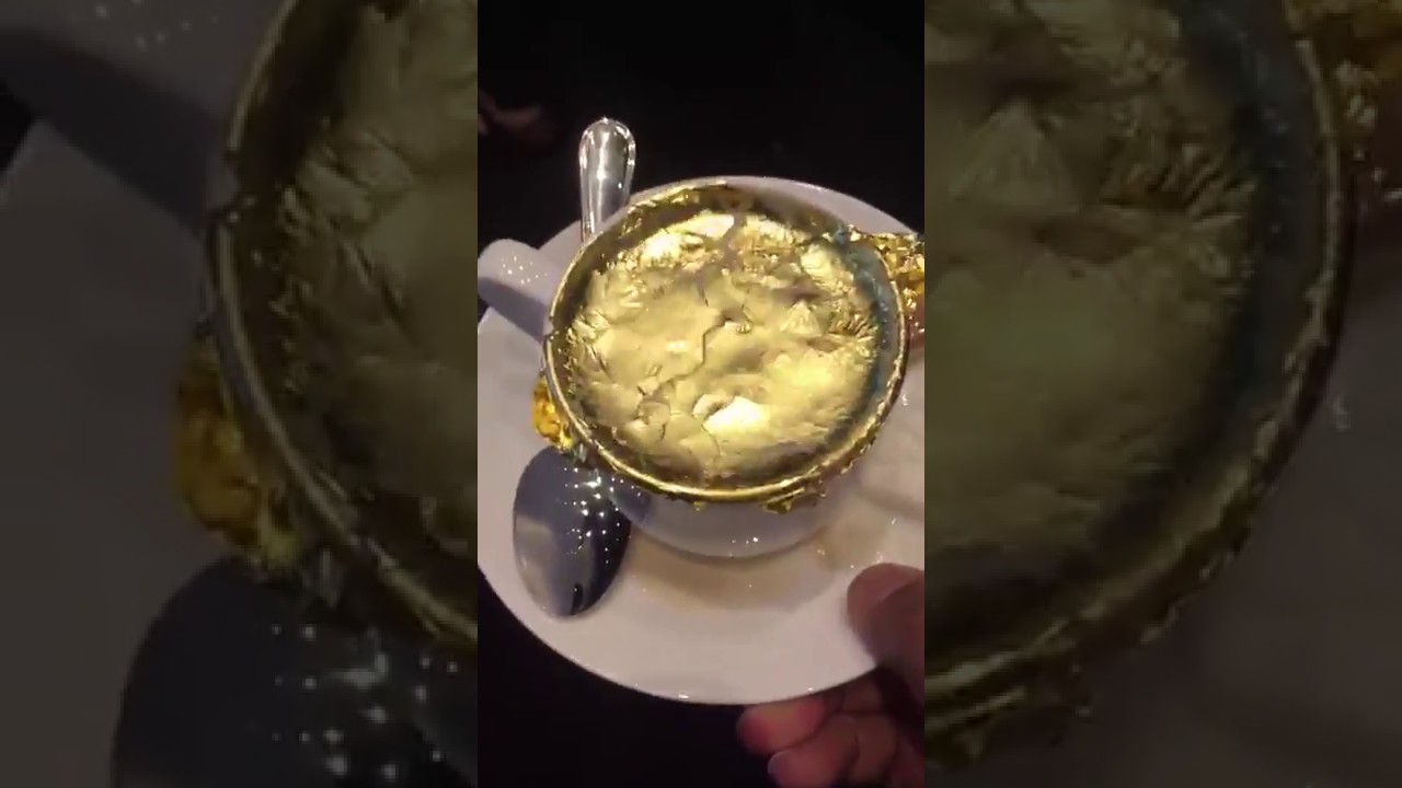 Dubai's world famous 24k gold coffee Amway Diamond's crew and above