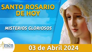 Santo Rosario de Hoy Miércoles 03 Abril 2024  l Padre Carlos Yepes l Católica l Rosario l Amén