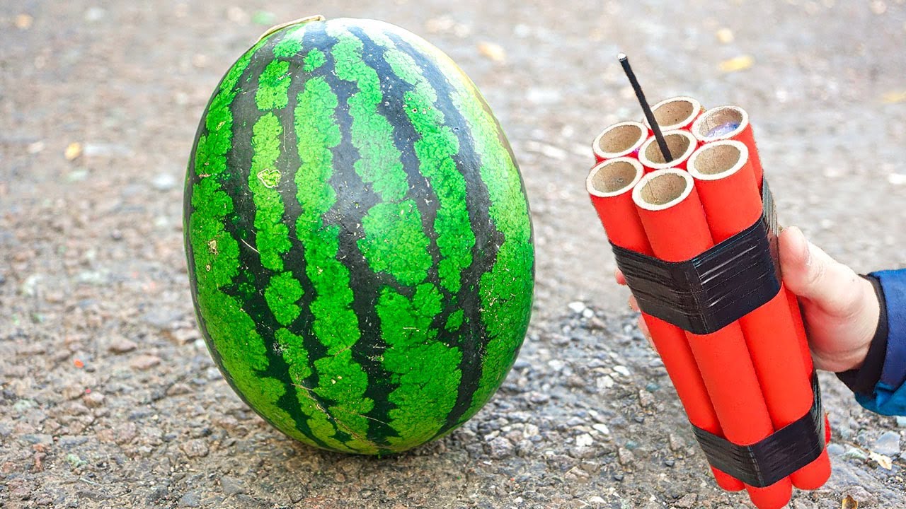 5 Tests with Watermelon YouTube