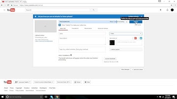 How to upload a panzoid intro in your youtube videos