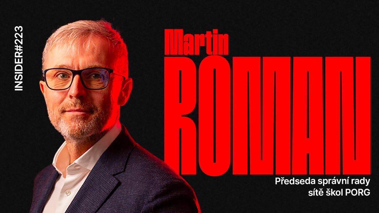 Martin Roman: České školství by se dalo změnit za 2 roky. Stačil by tým 10 lidí