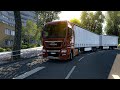 Extra Long Double Trailer | Man TGX Package Delivery | Euro Truck Simulator 2