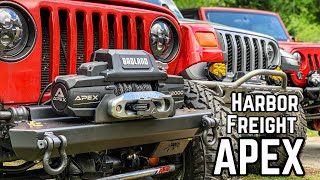 Is The Harbor Freight APEX Winch Any Good??  Lets find out!