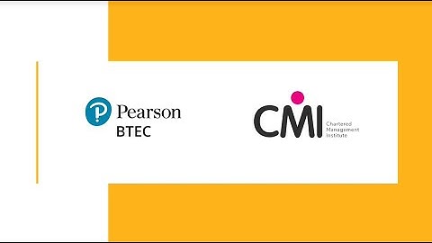 Pearson BTEC and CMI Partnership Benefits Explained