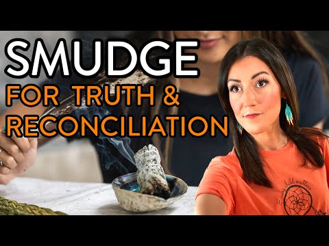 Orange Shirt Day SMUDGE 🧡 Reconciliation Prayer