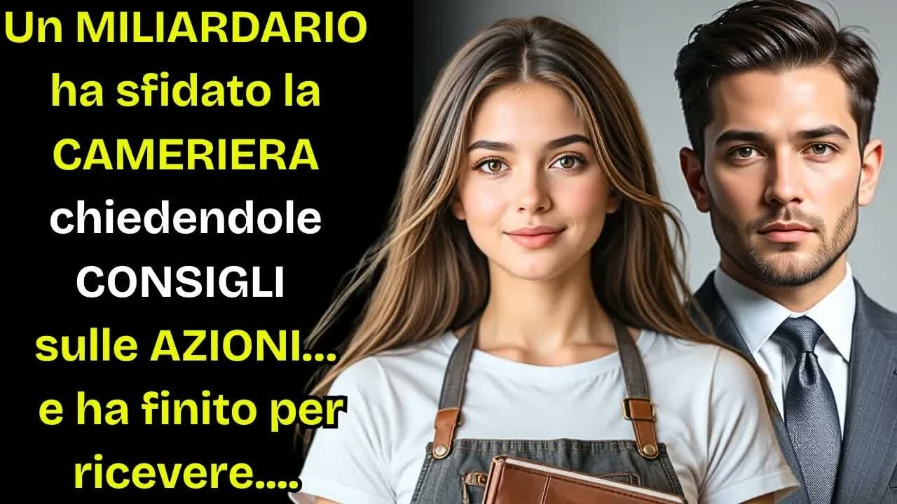 Un MILIARDARIO ha sfidato la CAMERIERA chiedendole CONSIGLI sulle AZIONI… e ha finito per riceve