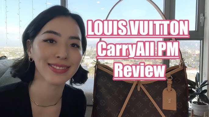 louis vuitton carryall pm vs mm