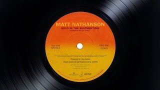 Video thumbnail of "Matt Nathanson - Gold In The Summertime [AUDIO]"