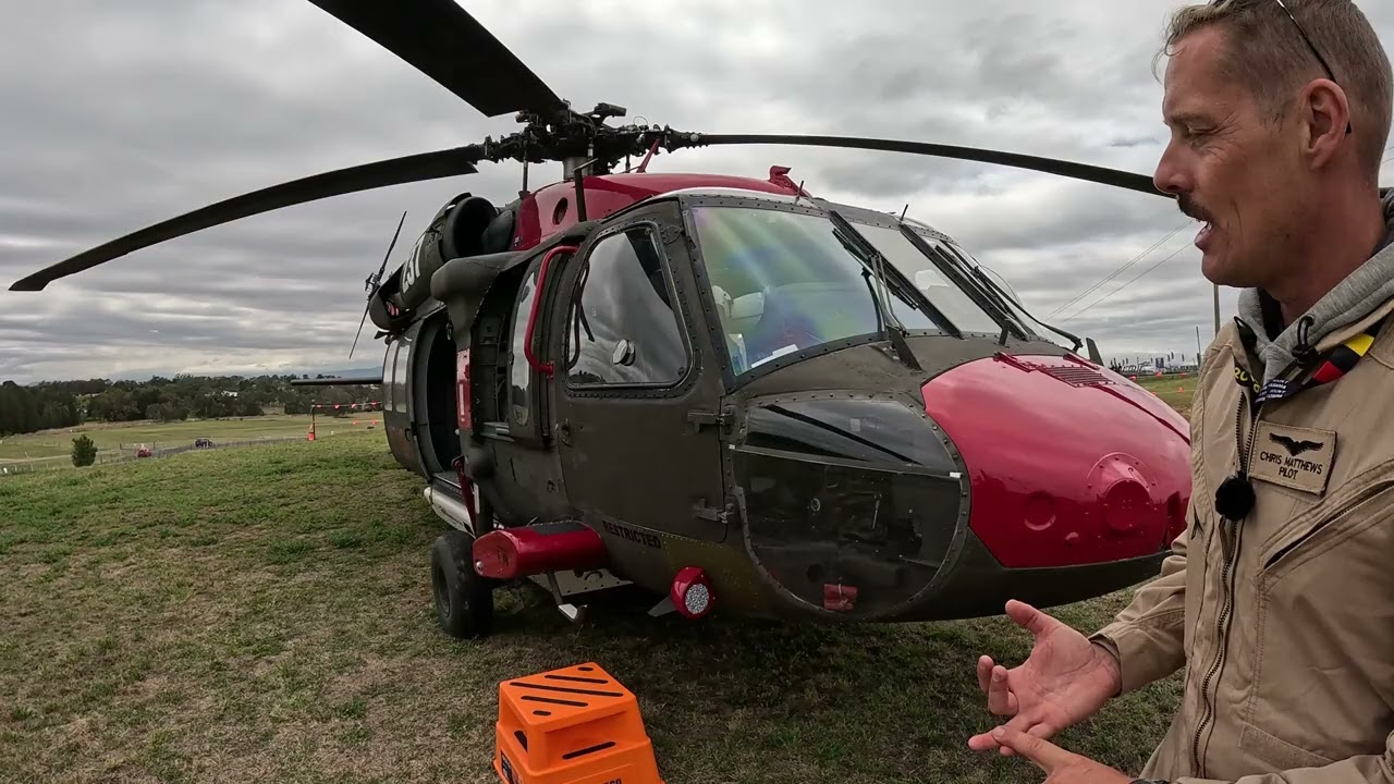 Orange Helicopters Blackhawk tour