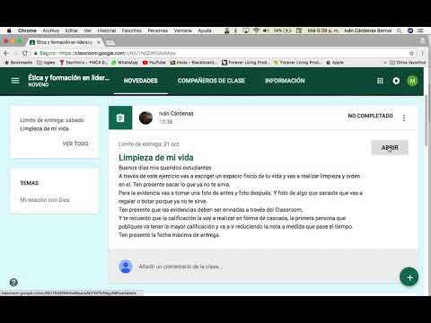 Tutorial   como enviar archivos adjuntos en classroom