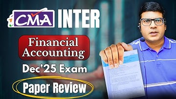 CMA Inter Financial Accounting Dec
