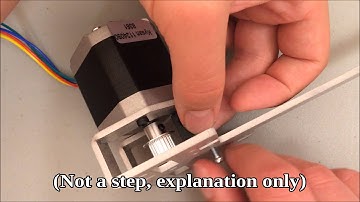 Printrbot Play Assembly 11 - X Axis Motor and Pulley