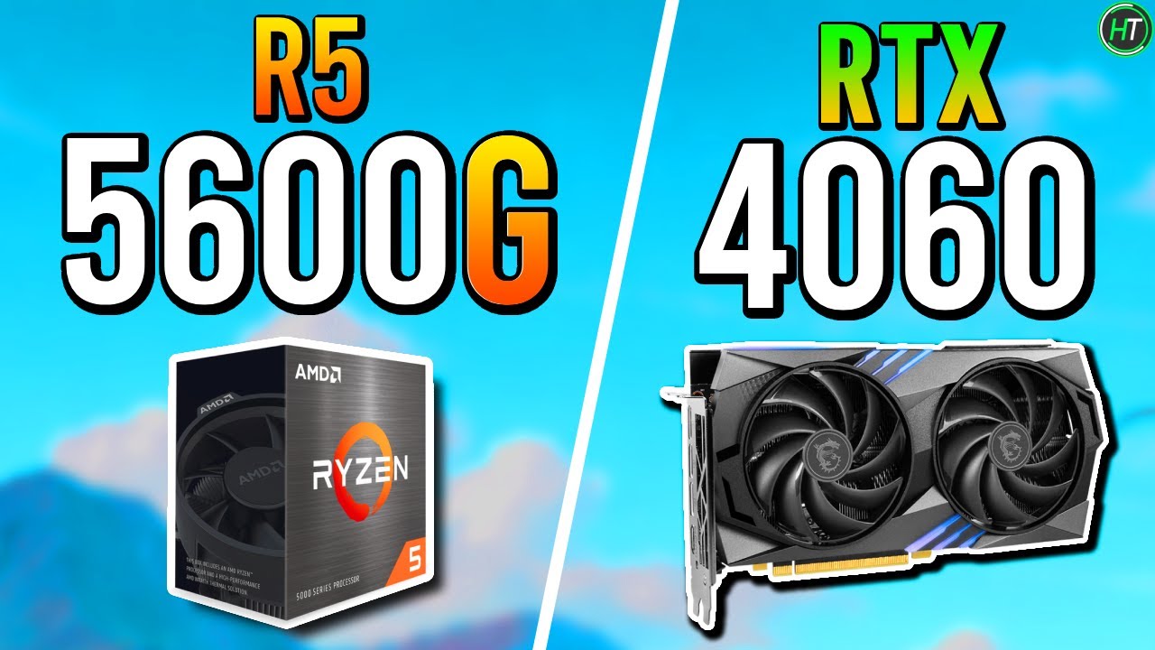 Setup Gamer Special Pc De Bureau Gaming / Ryzen 5 5600X / RTX 4060 8G 16 Go Avec Ecran Msi 24 Full Hd Ips 180 Hz