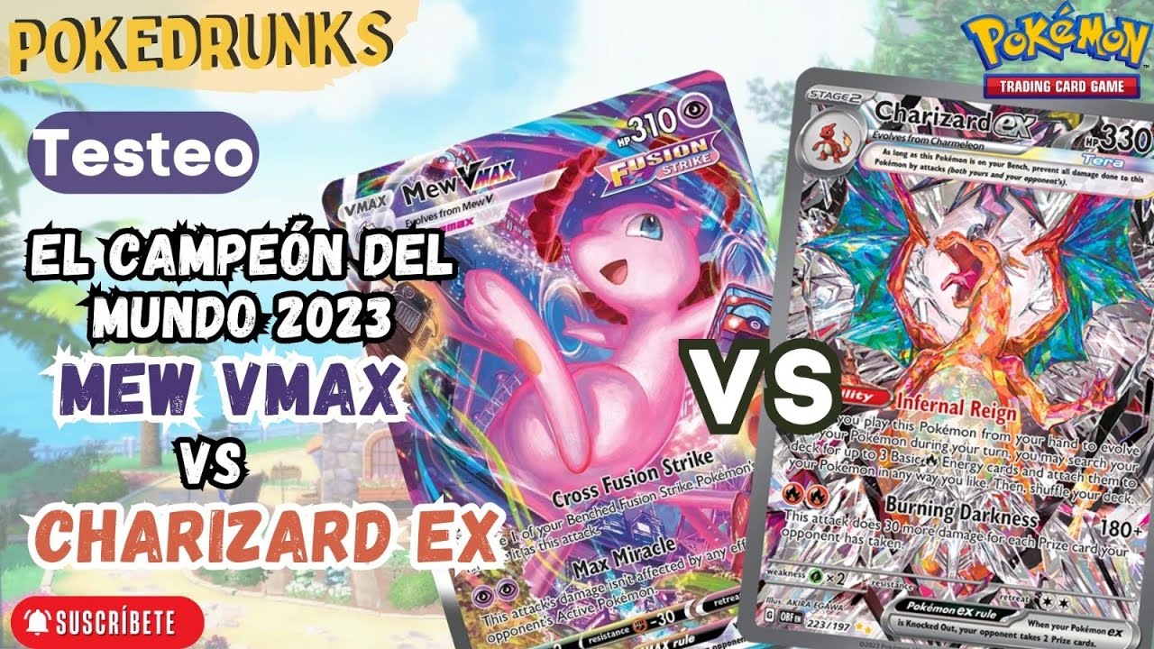 DECK MEW-VMAX VERSÃO 2.0 : COUNTER PARA CHARIZARD E ROARING MOON! 🚀🔥