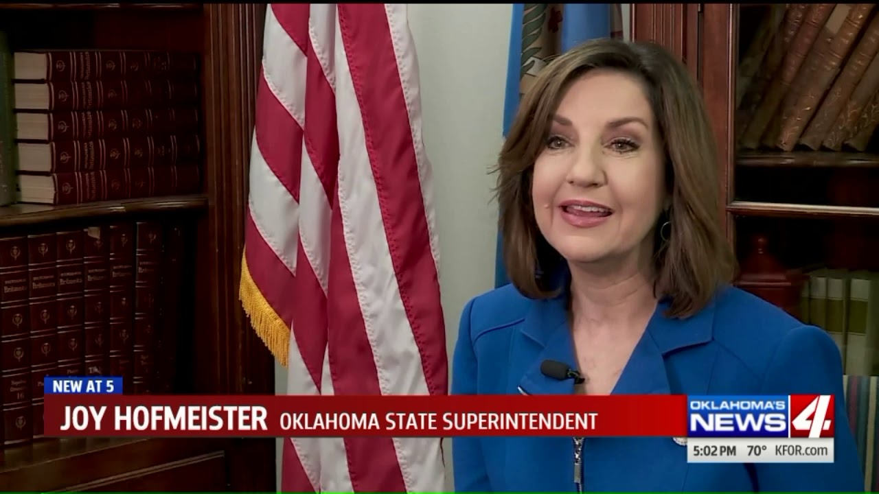 newspaper mockup State superintendent in support of bill that could change school calendar provisions
