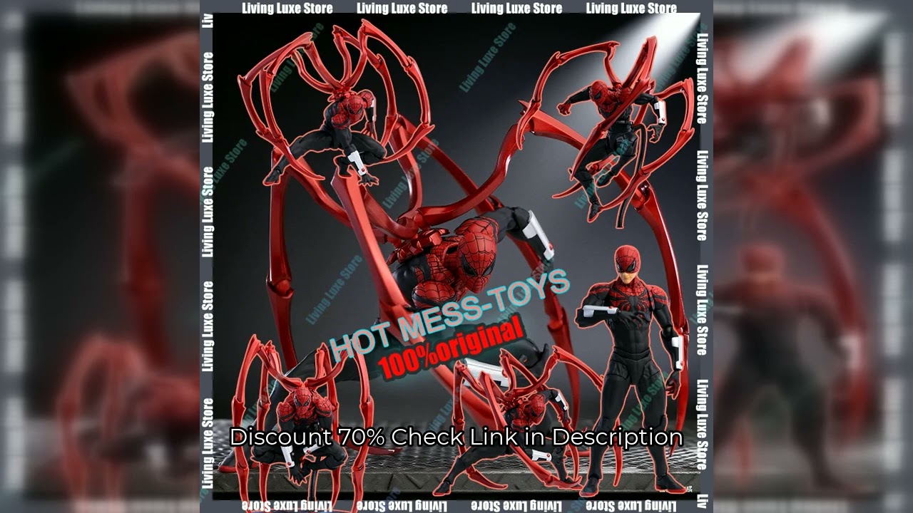 In Stock MessToys Superior Spiderman Figure Mess Toys Superior Spider Man Action Figure CT Toys Figu