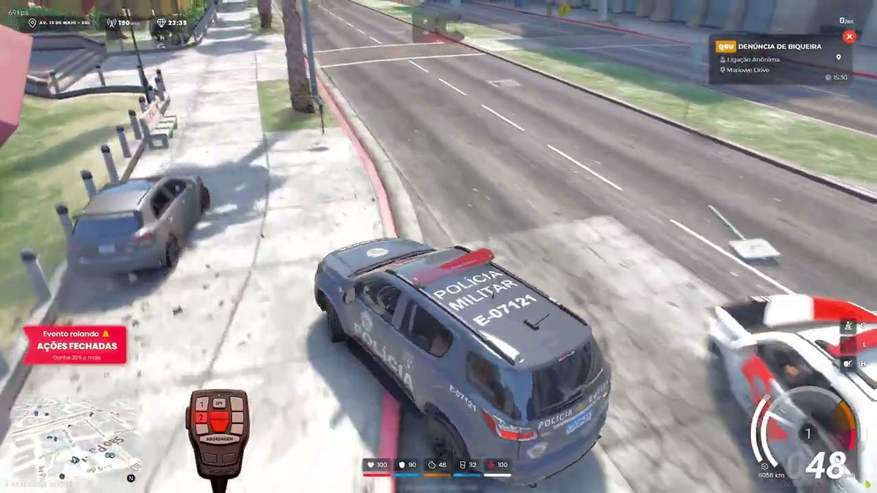 A45 tentou fugir, mas foi CAÇADA por 3 Trailblazers • Baep • BRASIL CAPITAL