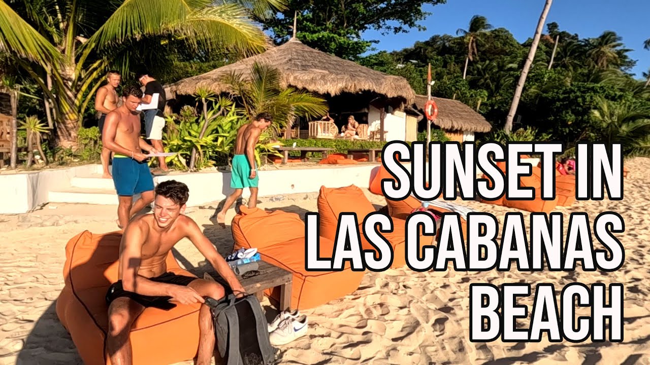 SUNSET WALKING TOUR IN LAS CABAÑAS BEACH, VANILLA BEACH AND MAREMEGMEG BEACH IN EL NIDO PALAWAN