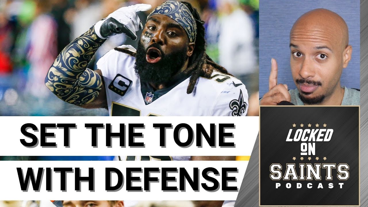 Demario Davis, New Orleans Saints Defense Needs To Set The Tone Vs Cowboys