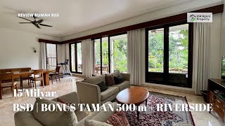 MIRAGE Review rumah ala villa riverside