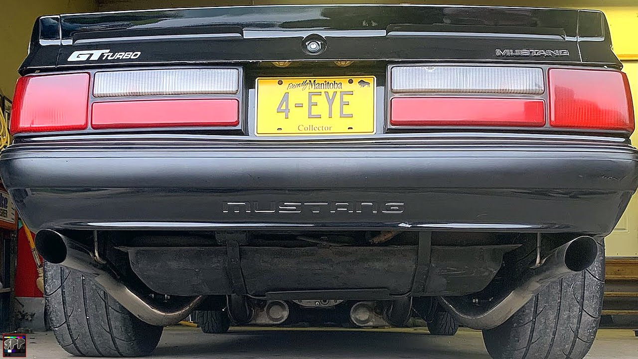 5.3 LS Foxbody Mustang V Band Exhaust Build + Sound Clips 2021