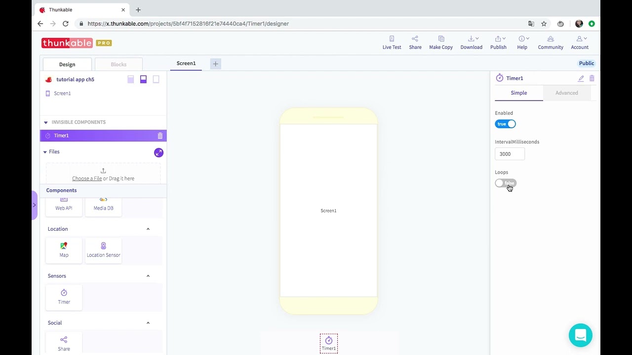 Проект 5  Komek TEZ  Модуль 7  Компонент Timer    Урок 1