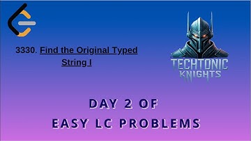 LeetCode 3330 | easy| Find the Original Typed String I | Python code explanation