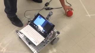 R2-DTeam Lab 4 Visual Servoing Demo