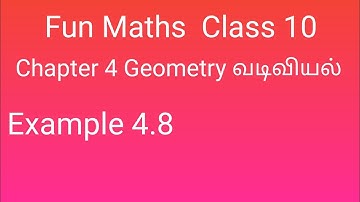 Class 10 Maths Example 4.8
