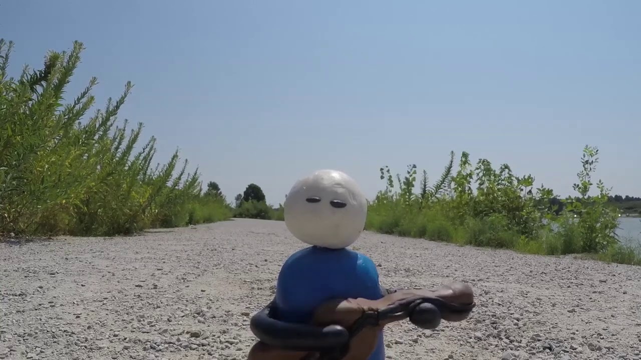 Lonely boy with a toy ukulele (Claymation Music Video)