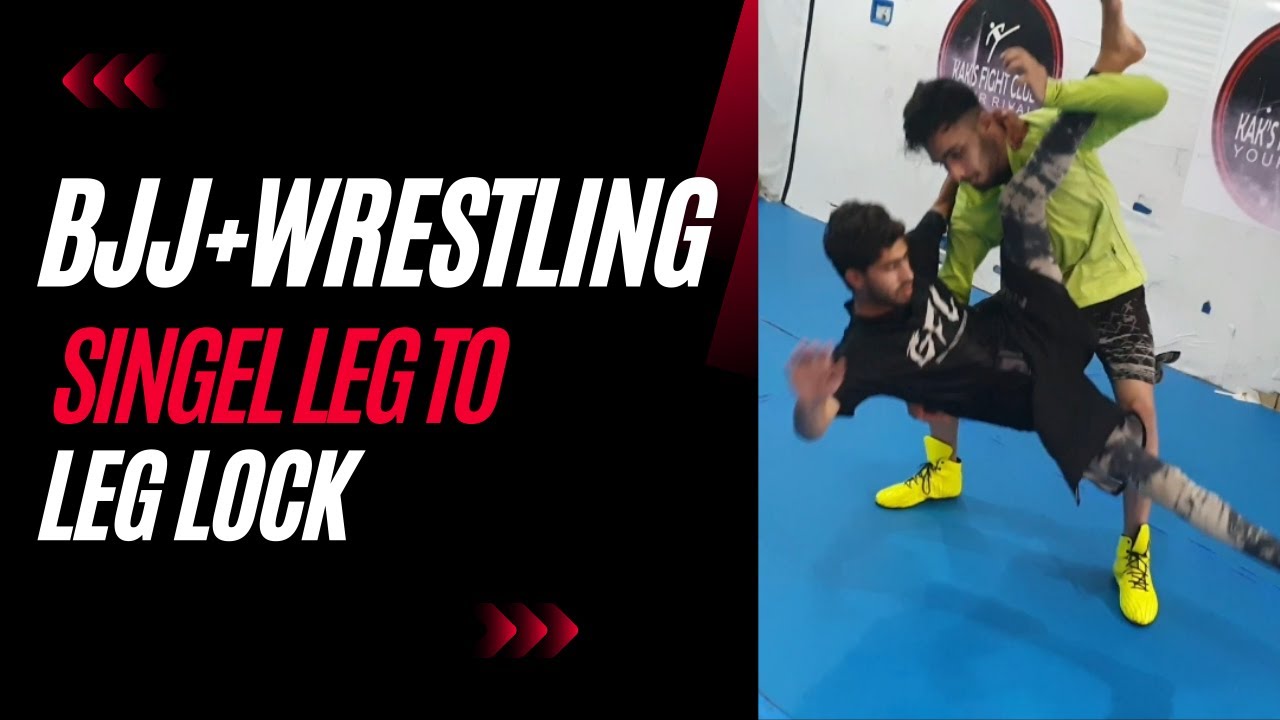 Single leg to leg lock bjj YouTube