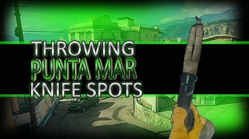 Punta Mar Throwing Knife Bankshot Spot Tutorial | Modern Warfare II
