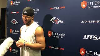 UTSA QB Frank Harris Media Session 11.20.23