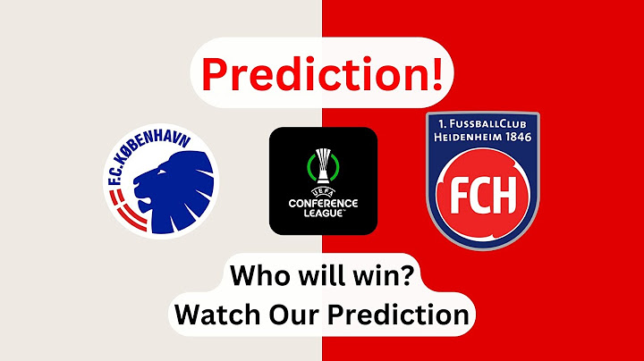 Copenhagen vs Heidenheim: HUGE Europa Conference League Clash! My Prediction! #conferenceleague