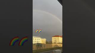 #rainbow #sun #rain #nice # duha 🌈