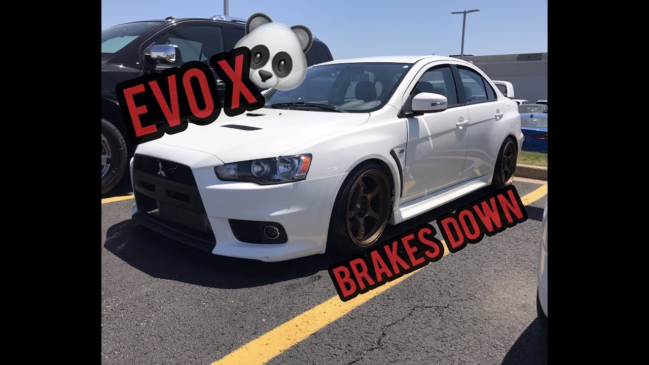 V_LOG 25 EVO X Brakes down YouTube