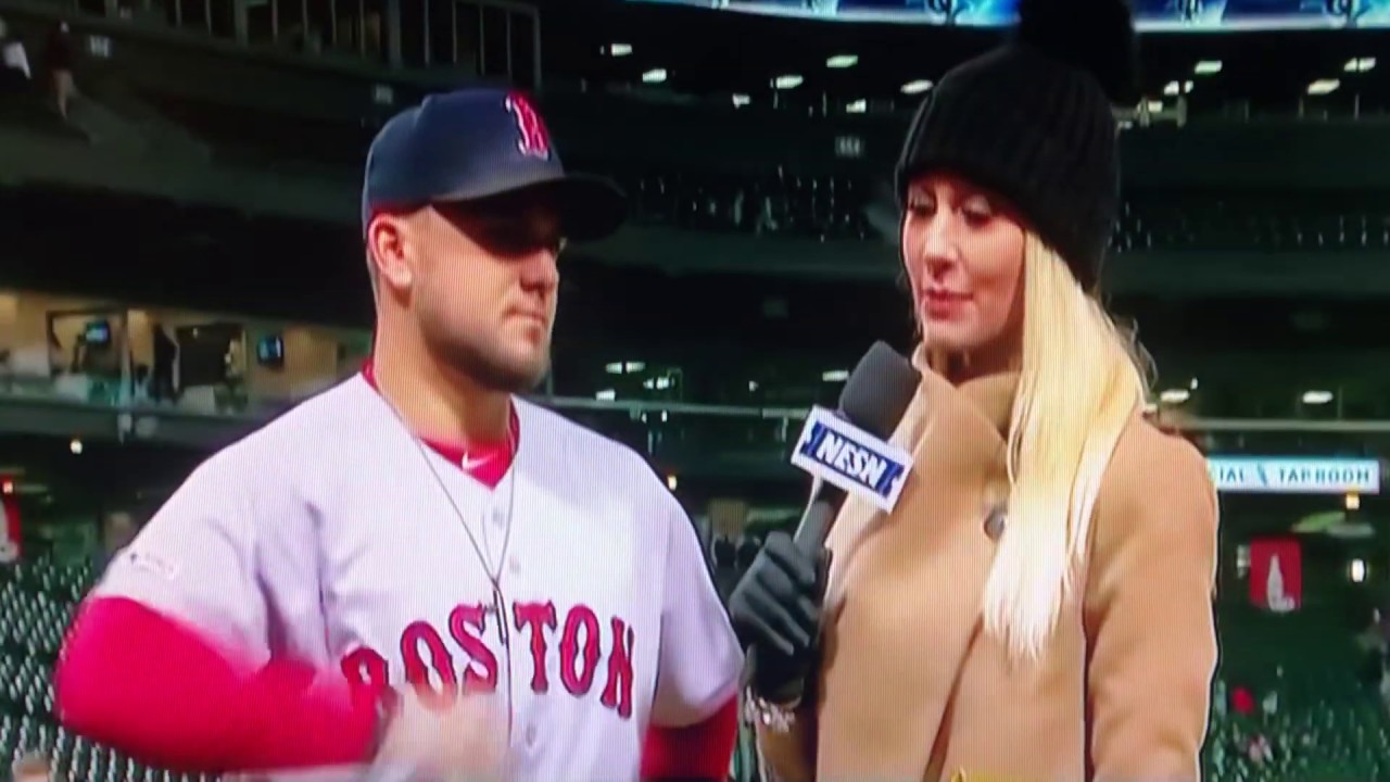 Michael Chavis Post Game Interview 5/4/19