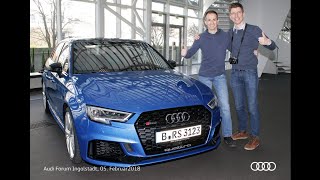 Audi-Day Abholung Rs 3 In Instadt