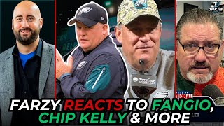 Marc Farzetta REACTS to Eagles Coordinator Pressers, Chip Kelly Reports, Gainwell Comments & more