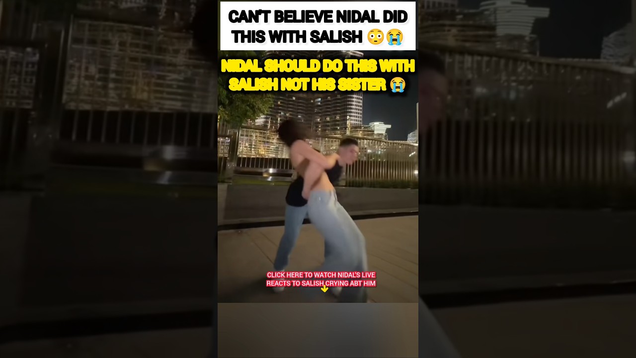 CAN'T BELIEVE Nidal Wonder did this to Salish Matter?😳😭 