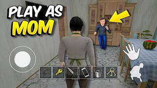 Playing AS "MOM" In Schoolboy Runaway Stealth - New Act 4 On Challenge Mode | MOD MENU Full Gameplay screenshot 2
