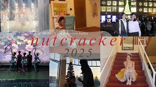nutcracker 2025 | san francisco ballet, behind the scenes, vlogmas, blackout at the theatre!