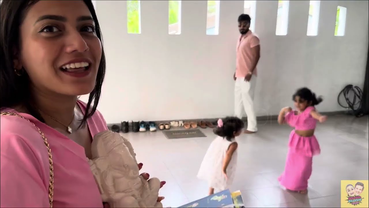 සාරන්‍යා බබාට අකුරු කියවපු දවස 😍 | Saranya’s Akuru Kiyaweema 🥳 #saranyaakurukiyaweema