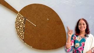 Never Seen Before Mirror Mosaic Art Base Idea | DIY Key Holder