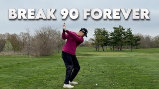 4 TIPS to BREAK 90 Every Time (No Swing Changes)