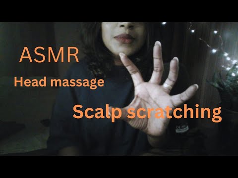 ASMR# Head massage|scalp scratching for relaxation@seeta ASMR