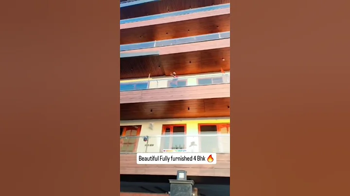 4 Bhk Builder Floor In Faridabad 🔥Beautifully Furnished 😍 #shorts #4bhk #builderfloor #realestate