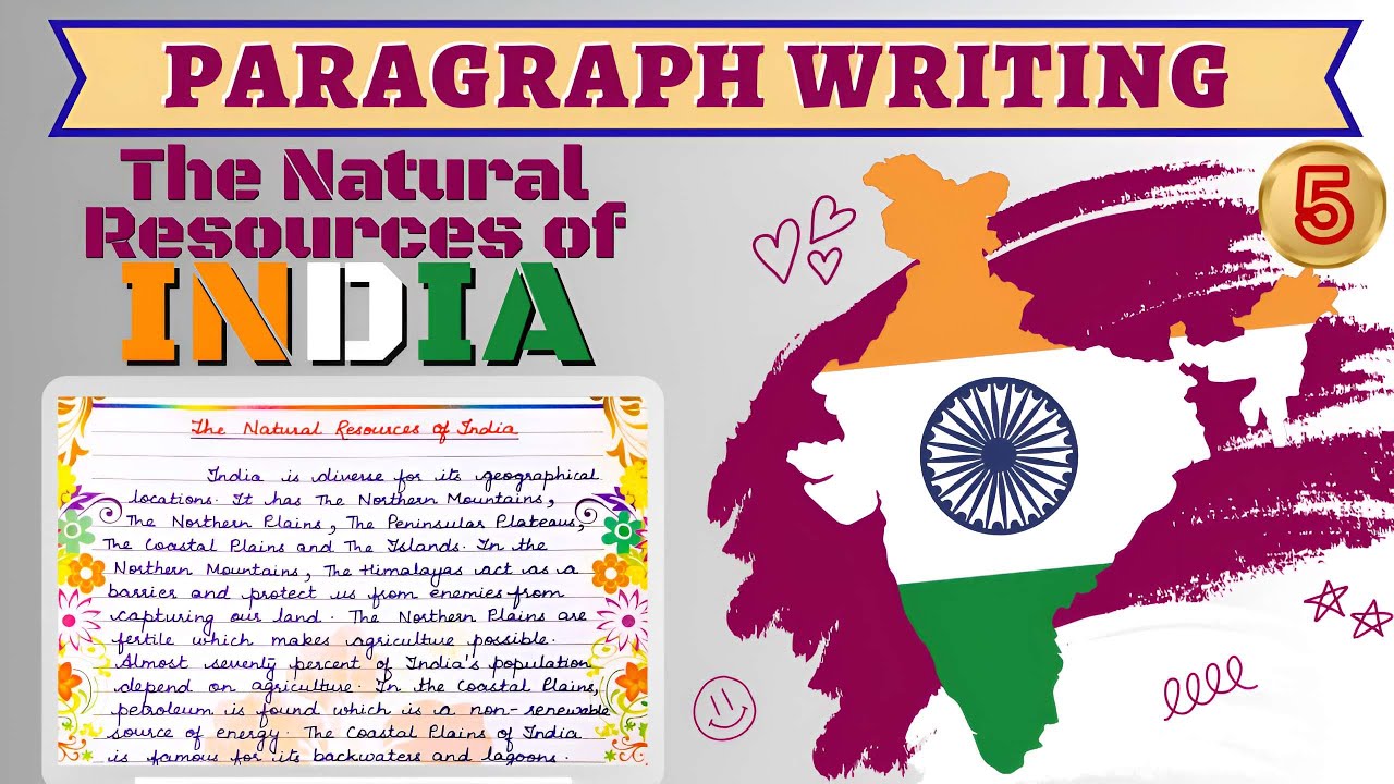 Natural Resources of India 🇮🇳 | Paragraph Writing | Essay for Students