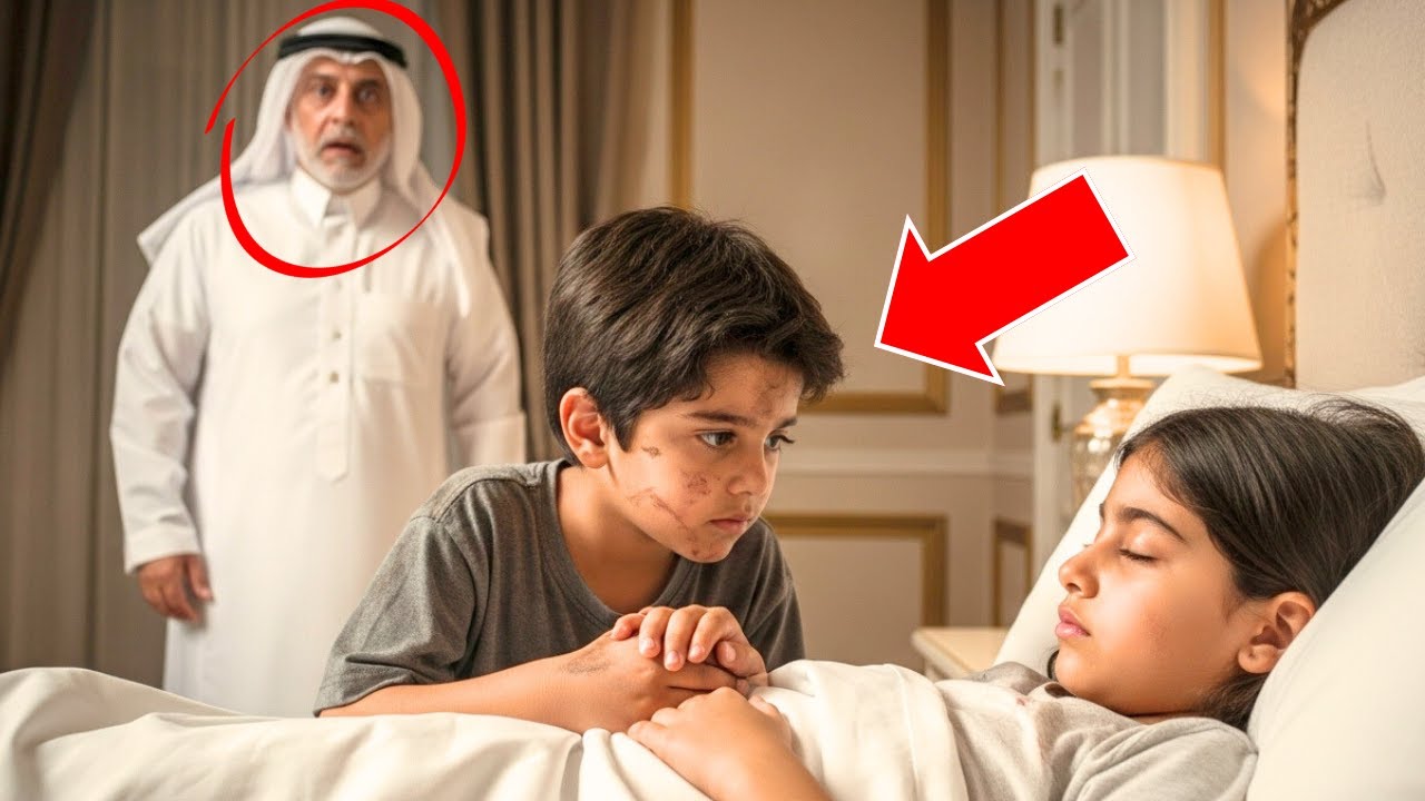 لمس طفل متسول ابنة المليونير… فحدثت المعجزة!