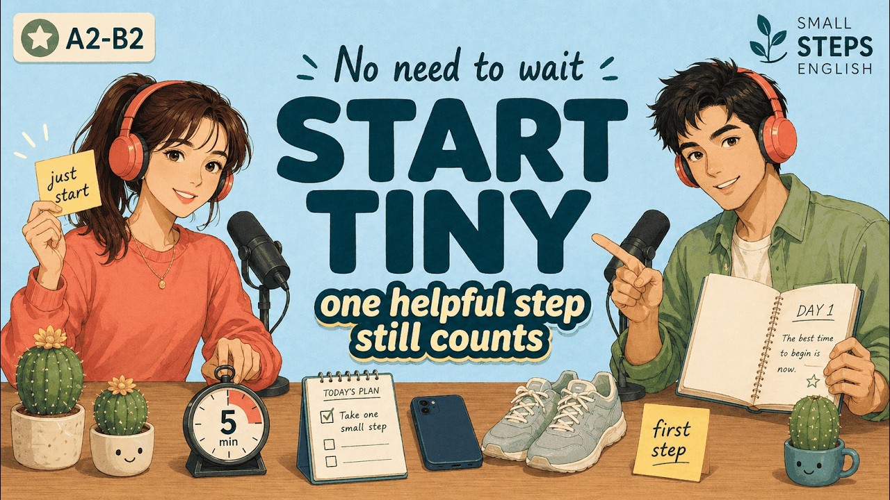 Small Steps Work Better Than Waiting for Motivation - YouTube